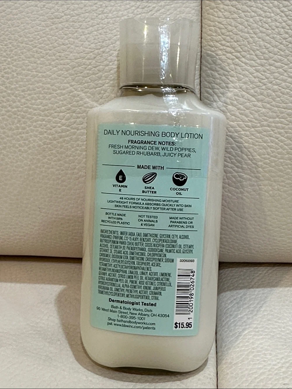 Bath & Body Works Poppy Body Care 3 Pieces Set Full Size
